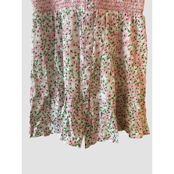 Black Tape Floral Smocked Summer Dress Women’s Size Small Petite NWT - Picture 7 of 10